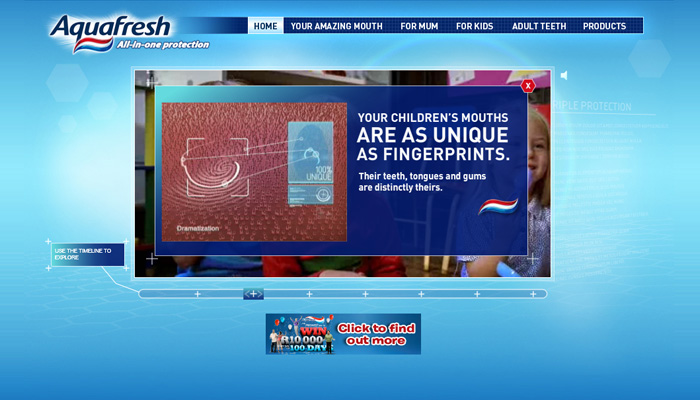 Aquafresh Global Websites