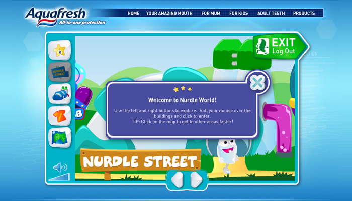 Aquafresh Global Websites