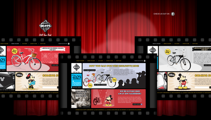 Mickey & Minnie Cruisers Micro-Site