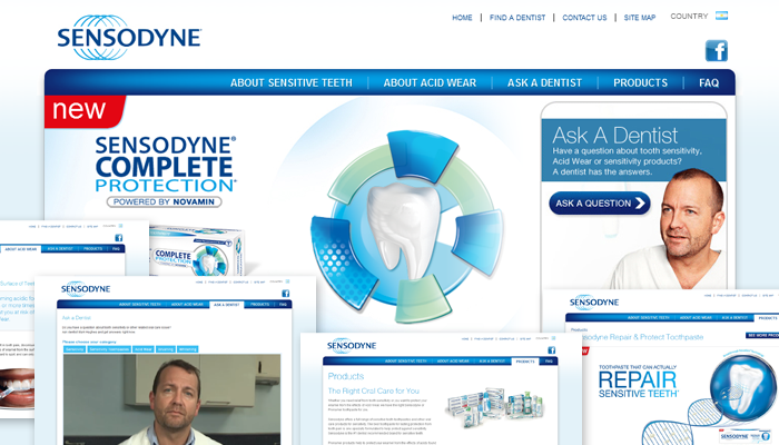 Sensodyne Global Websites